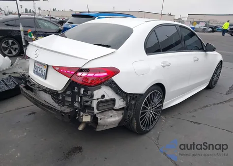 2022 Mercedes-Benz C 300 Sedan from USA, damaged, VIN W1KAF4GB5NR061371